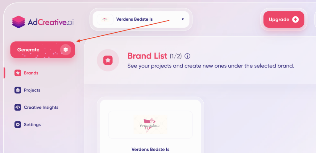 adcreative.ai generer annoncer